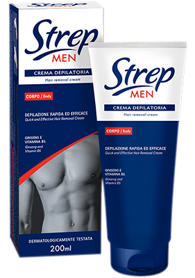STREP MEN - Hair removal cream body | Strep